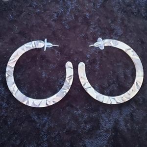 ACRYLIC HOOP EARRINGS